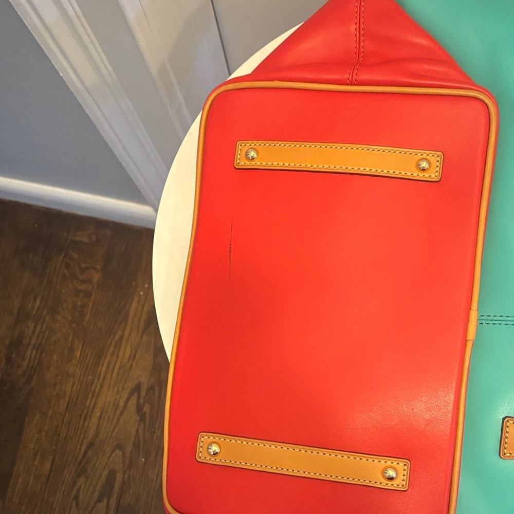 Dooney and Burke Two-Tone Tote Bag - Picture 7 of 7